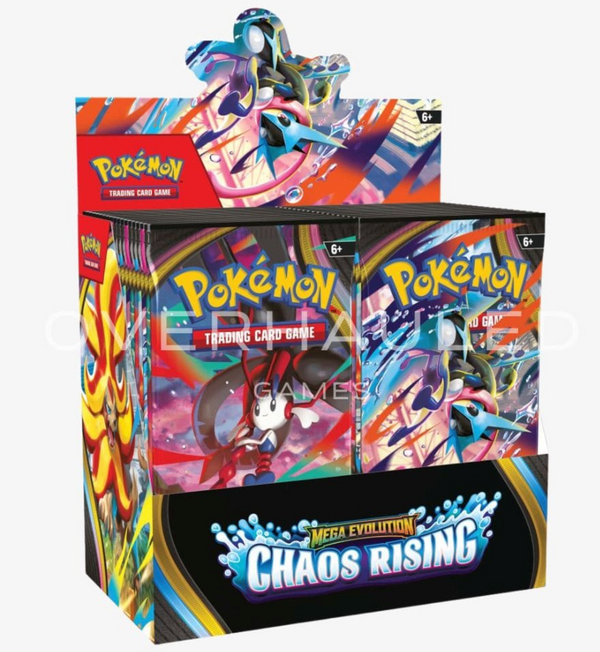 Pokémon TCG Mega Evolution Chaos Rising Booster Box (36 Packs)