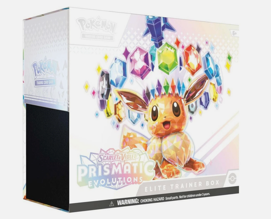 Pokémon TCG Scarlet & Violet Prismatic Evolutions Elite Trainer Box