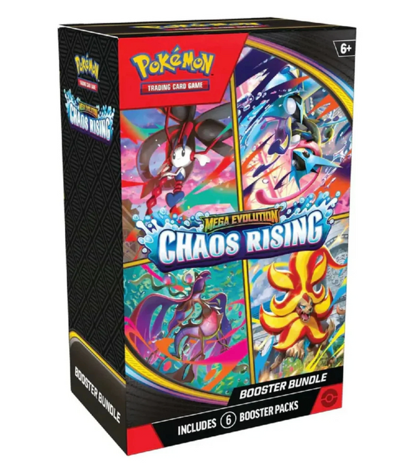 Pokémon TCG Mega Evolution Chaos Rising Booster Bundle