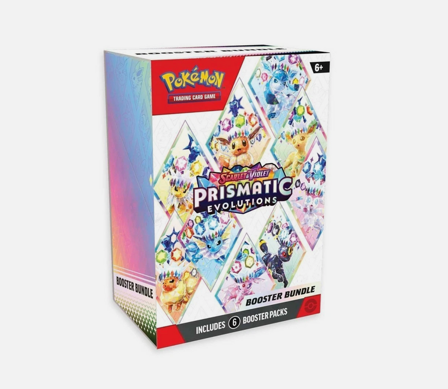 Pokémon TCG Scarlet & Violet Prismatic Evolutions Booster Bundle