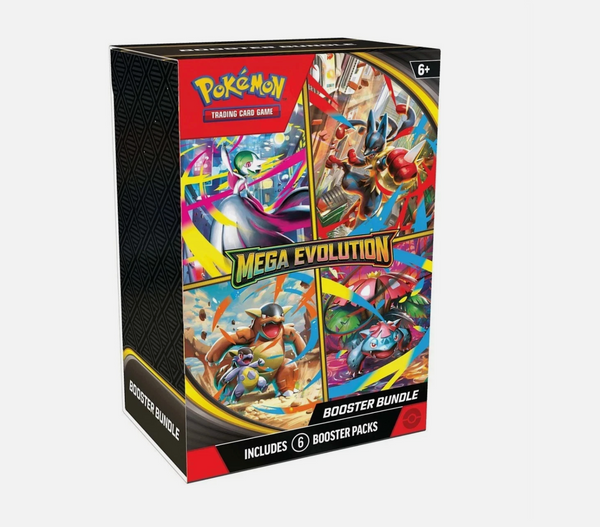 Pokémon TCG Mega Evolution Booster Bundle (6 Packs)