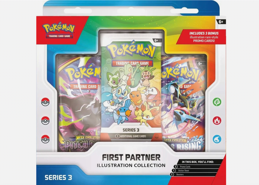 Pokémon TCG: First Partner Illustration Collection — Series 3 (Pre-order)
