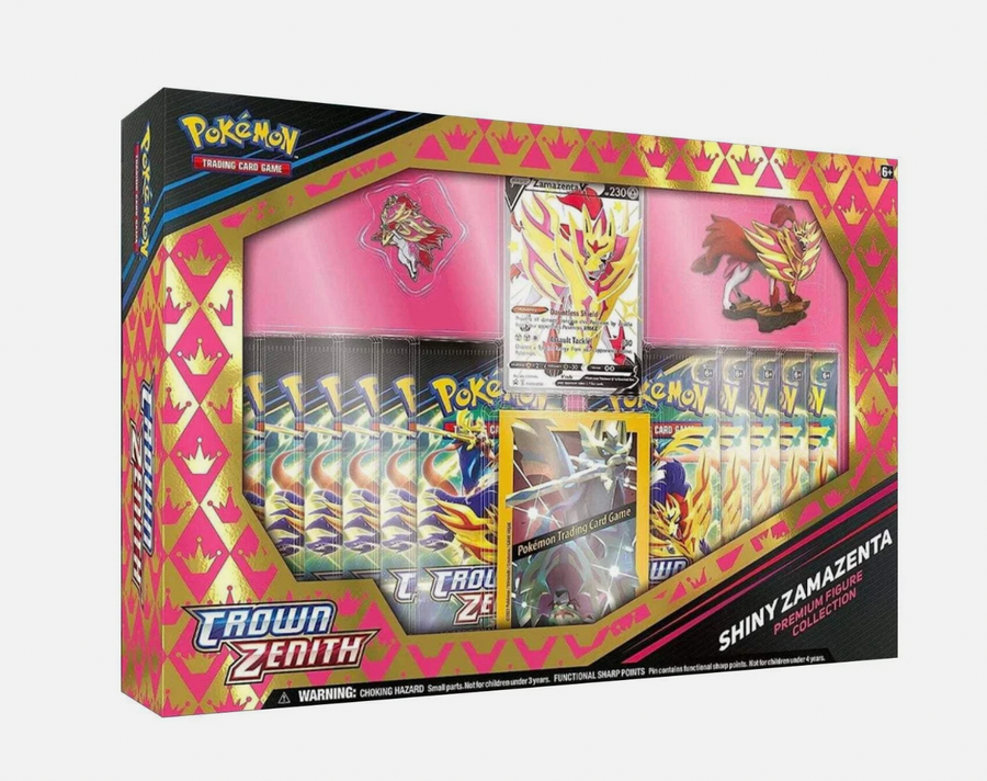 Pokémon TCG: Crown Zenith Shiny Zamazenta Figure Collection