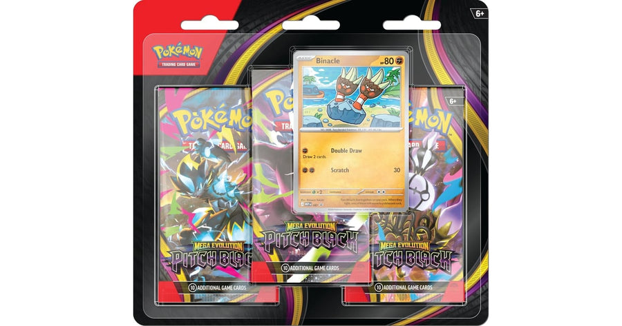 Pokémon TCG: Pitch Black 3-Pack Blister